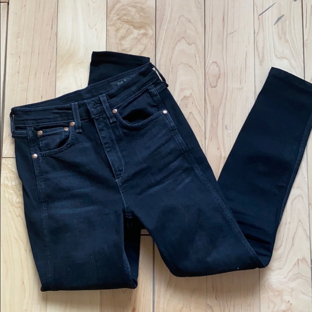 Rag & Bone High Rise Skinny Jeans